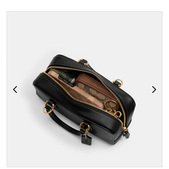 Coach Bowery 22 in Black - Picture 12 of 12